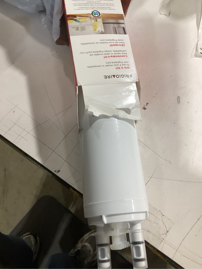 Condition photo showing As Is for Frigidaire Water and Air Filter Combo Pack (ULTRAWF & PAULTRA) 2 Piece Set Water + Air Filter