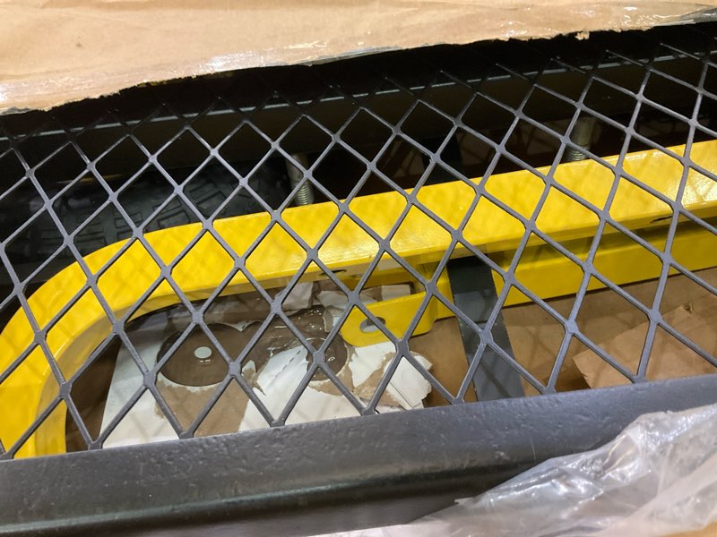 Condition photo showing As Is for Steel garden cart