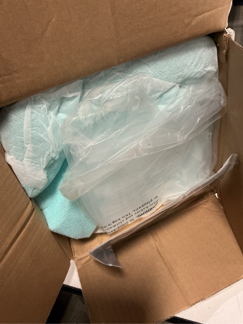 Condition photo showing New/Like New for linenspa memory foam mattress topper - 3 inch gel infused memory foam - plush feel - cooling and pressure relieving - certipur certified - dorm room essentials - twin xl size twin xl 3 inch topper only