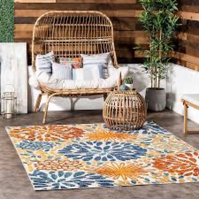 NuLoom area rug 8ft square MLCL03A
