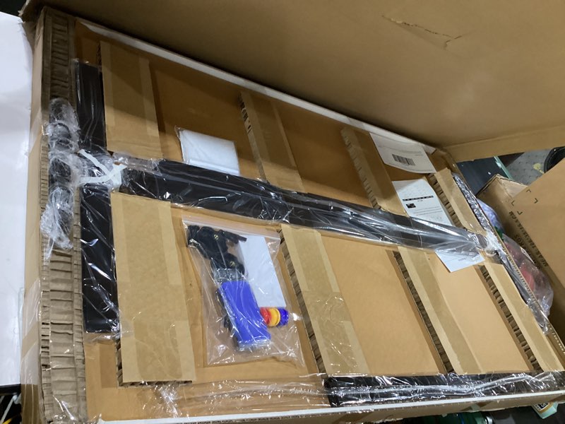 Condition photo showing New/Like New for rolling whiteboard on wheels, double-sided magnetic dry erase board with stand, mobile white board for office, classroom, home (32" x 48") black 32"w x 48"h