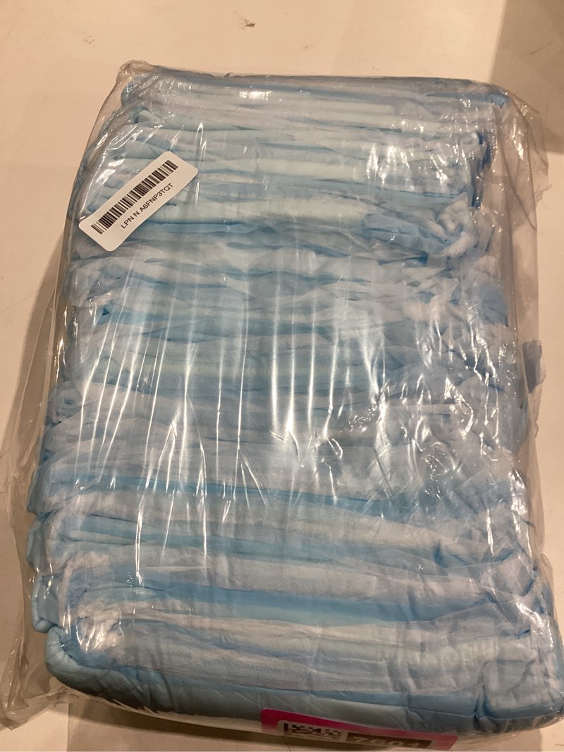 Condition photo showing Good Condition for Disposable Incontinence Bed Pads 23" x 36", 15 Pack - Heavy Absorbent Chux Underpads with Fluff Core - Leak Proof Poly Backing, Non-Woven Top Sheet - Overnight Moisture and Odor Lock