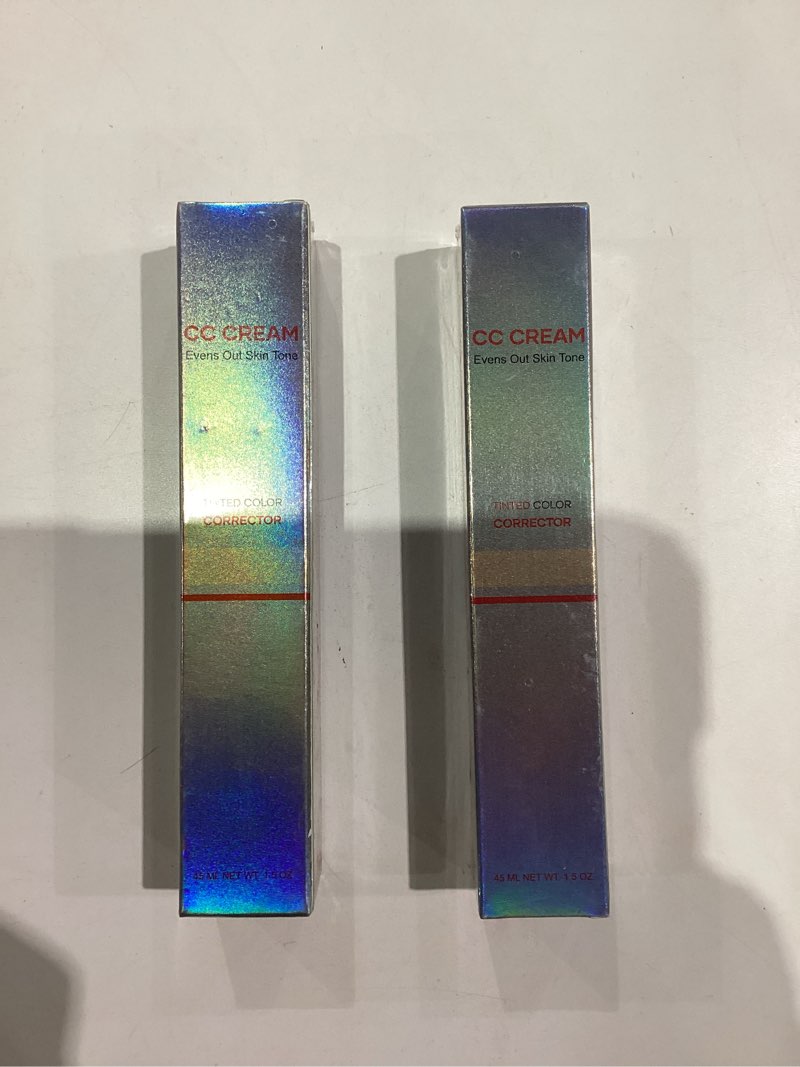 Korean Skin Therapy CC Cream with Centella Asiatica, Tinted Color Corrector for All Skin Types (Ligh