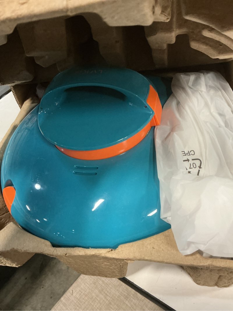 Condition photo showing Good Condition for LVKE L1 Cordless Robotic Pool Cleaner, Pool Vacuum for Above Ground Pools with Obstacle-Crossing, 70 Mins Runtime, 40W Powerful Suction, Auto-Parking, Ideal for Flat Pools up to 38 Feet, Orange