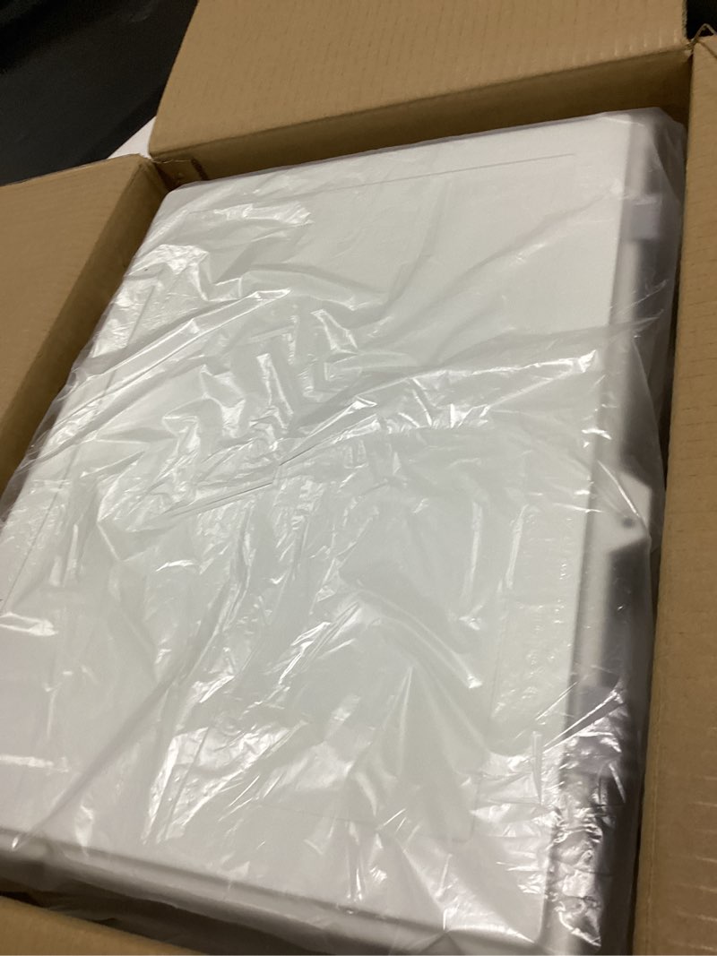 Condition photo showing Good Condition for outdoor electrical junction box, abs water resistant enclosure with internal mounting panel & hinged cover (18.1" h* 12.6" l* 6.3" w) 18.1"h x 12.6"l x 6.3"w & standard