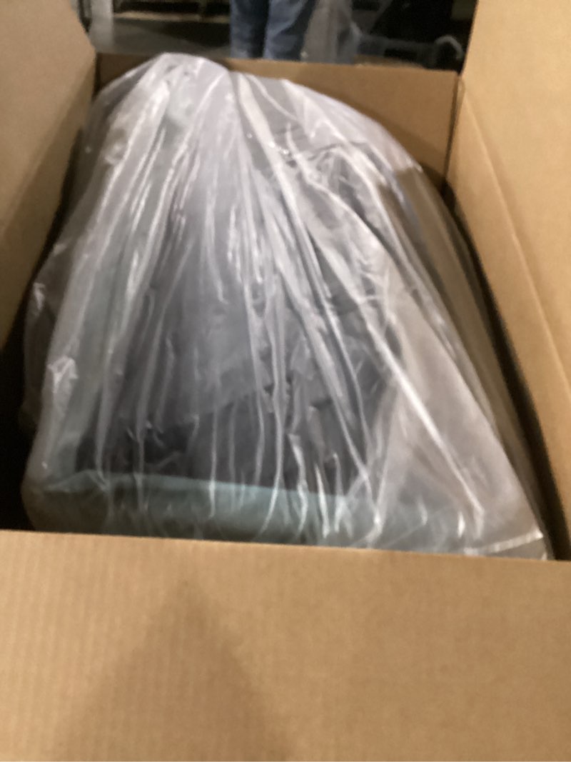 Condition photo showing As Is for item similaro photo) eheyciga fluffy dog crate bed for extra large dogs, plush faux fur pad, calming anti anxiety xl bed for crate, washable soft warm dog mat with non-slip bottom, grey 41.3 x 27.5 greyt