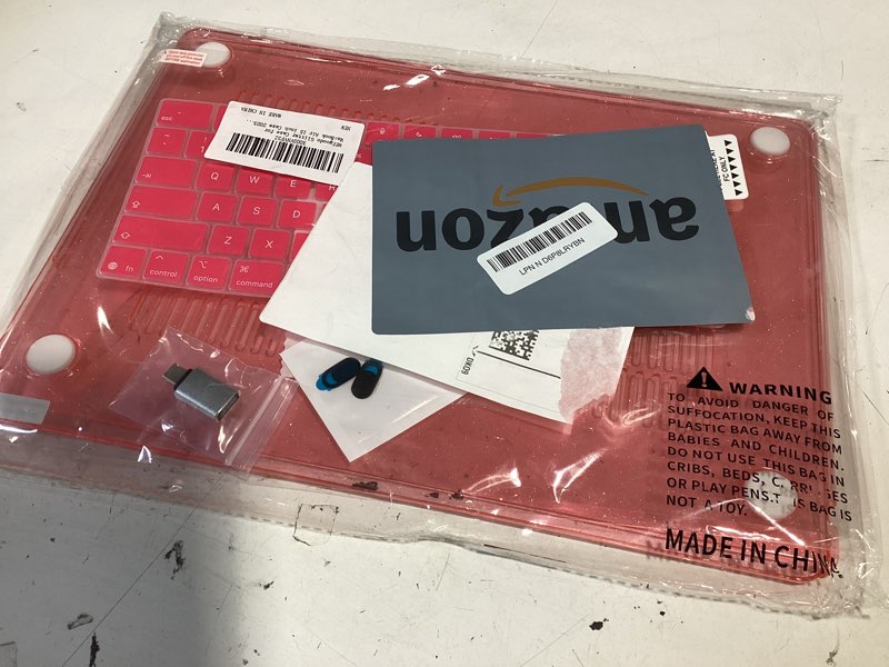 Condition photo showing Good Condition for meegoodo glitter case for m5/m4/m3/m2 macbook air 15 inch case 2026 2025 2024 2023, fit model (a3448/a3241/a3114/a2941), laptop shell for macbook air 15.3 inch, glitter pink