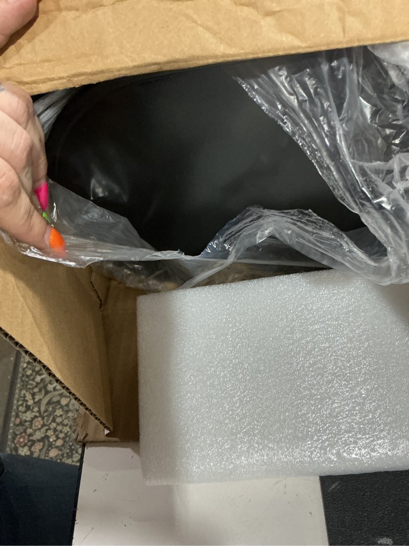 Condition photo showing Good Condition for black metal mailboxes for outside post mount, standard mail box, galvanized steel heavy duty mailbox, medium capacity, 19 x 8.7 x 6.7 inches