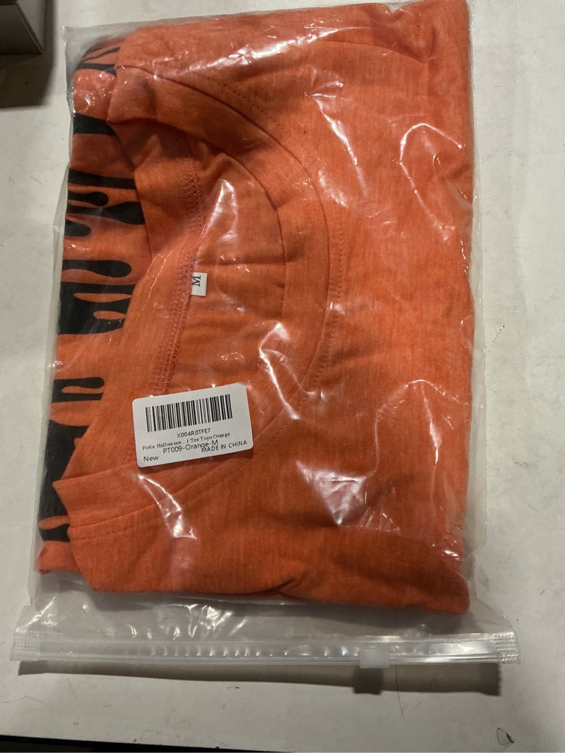 Potia Halloween Shirts for Women Halloween Spooky Ghost T-Shirt Funny Spooky Season Print Tee Tops O