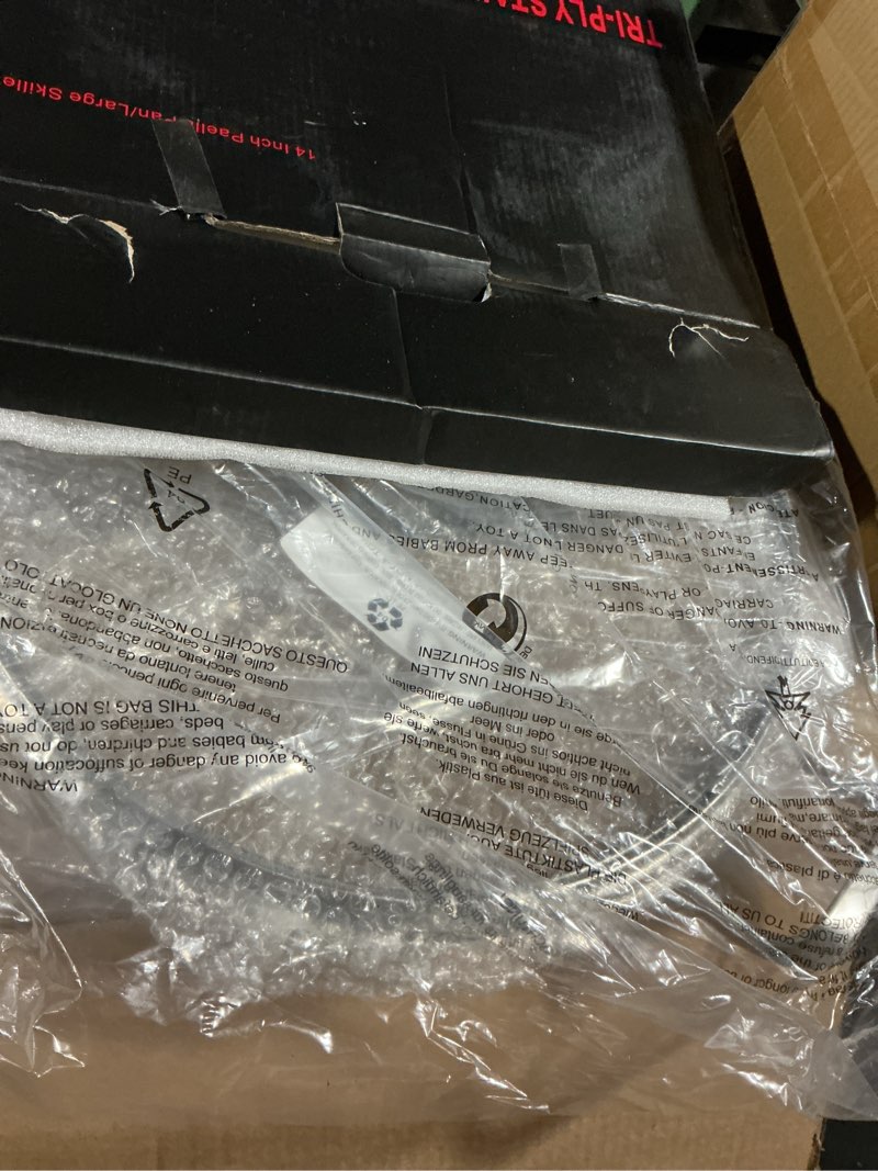 Condition photo showing Good Condition for inqibee 14 inch tri-ply stainless steel paella pan with lid,large skillet,omelet,griddle,induction cooking pan,dishwasher and oven safe. 14 inch with lid
