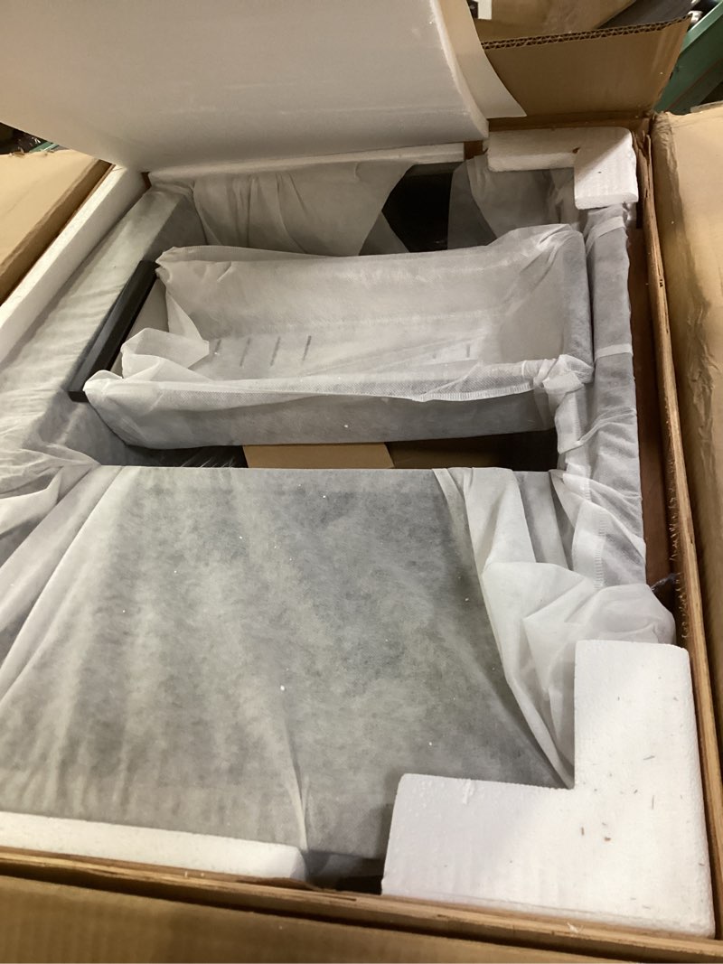 Condition photo showing New/Like New for 30x22 Black Farmhouse Sink Double Bowl - 30 Inch Black Stainless Steel Farmhouse Kitchen Sink Workstation, Undermount Double Bowl Kitchen Sinks with Accessories ?30x22x10 Inch Gunmetal Black