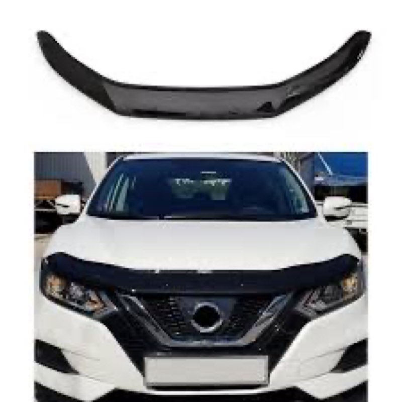 BMY Hood Deflector/Front Bug Shield Compatible for Nissan Rogue Sport 2020-2022 Hood Guard Bonnet Pr