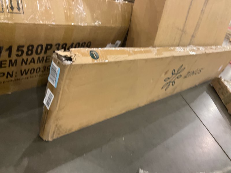 Condition photo showing As Is for Zinus ABEL Metal Platform Bed Frame, Mattress Foundation with Steel Slat Support, No Box Spring Needed, Easy Assembly, Twin Twin Bed Frame Only Original Box