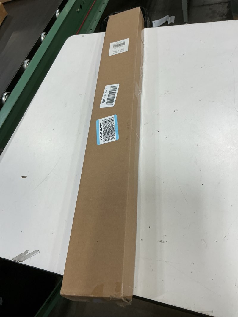 Condition photo showing New/Like New for lazblinds cordless cellular shades, no tools no drill blackout honeycomb shades pleated blinds for windows, 31'' w x 36'' h, silver white blackout-silver white 31'' w x 36'' h