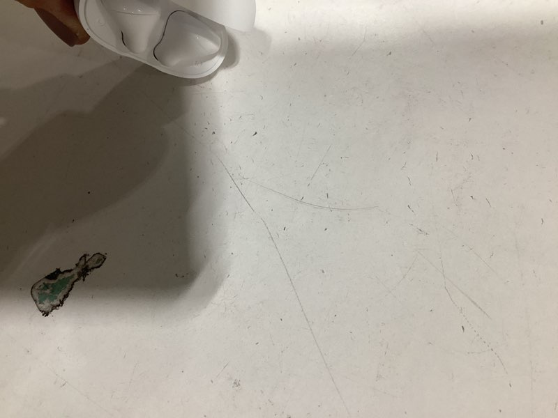 Condition photo showing Good Condition for Similar product Wireless Earbuds, Bluetooth 5.4 Headphones Bass Stereo, Ear Buds with Noise Cancelling Mic, LED Display in Ear Earphones Clear Calls, IP7 Waterproof Bluetooth Earbuds for Phones/Sports/Laptop, White