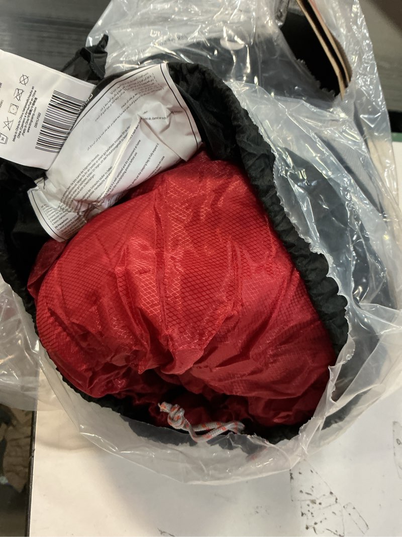 Condition photo showing Good Condition for KingCamp Sleeping Bags, Big and Tall Flannel Sleeping Bag for Adults, Lightweight, Portable, Extra Wide Sleep Bag for Camping Backpacking Perfect for Cold and Warm Weather Outdoor Gear WINE 4.6 lbs/86.6 x 39.4"