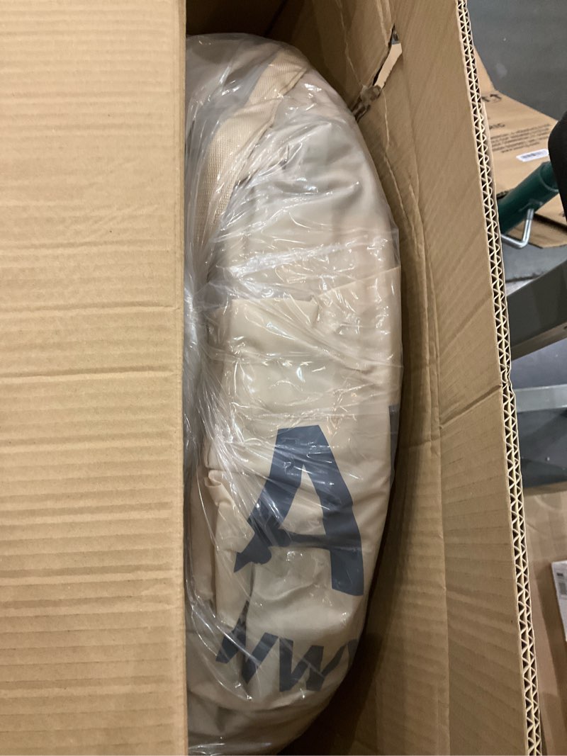 Condition photo showing New/Like New for Alvantor Screen House Gazebo, 6-10-15 Person Pop Up Igloo Screened Canopy Tent with Mosquito Netting Sides, Instant UV Resistant Sun Shelter for Garden, Patio, Backyard 15'x15' Beige