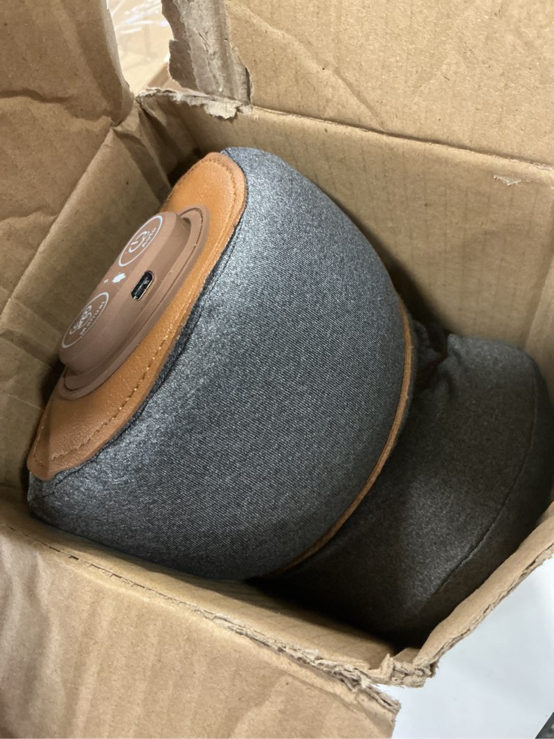 Condition photo showing As Is for Neck Massager Pillow, Fisiorest 3-in-1 Neck Massager, Traction Massage with Heat, Neck Pillow for Shoulder Pain, Deep Tissue Pain Relief,Rechargeable TheraPillow