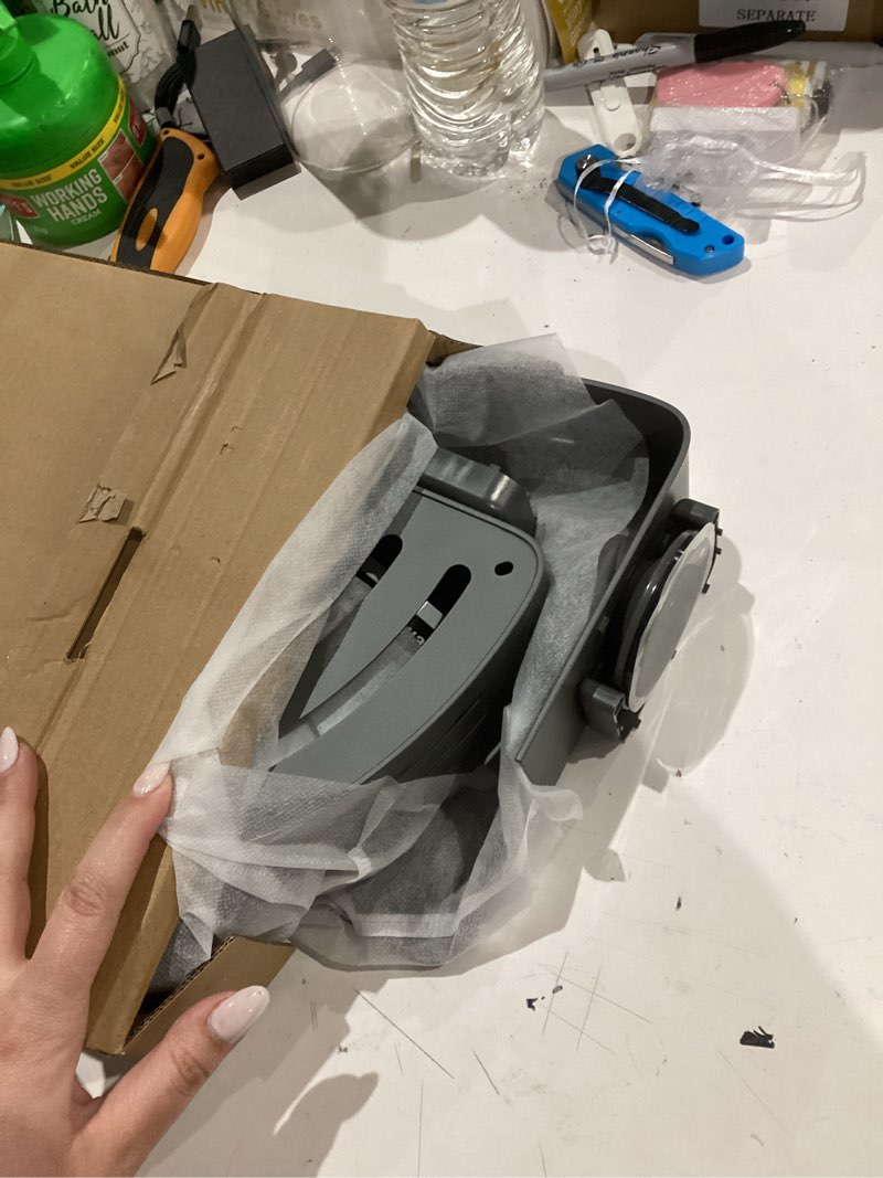 Condition photo showing Good Condition for Conworld Corner Shower Caddy Suction Cups, Corner Shower Shelf for Inside Shower, Organizer Suction for Bathrooms Storage, No-Drilling Removable (Aluminum, 2-Pack, Gunmetal Gray)