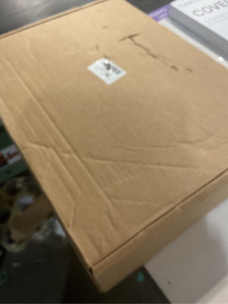 Condition photo showing New/Like New for Fireproof Document Box Hard Case With Lock, Multi-Layer Fire Proof Water Resistant Safe Box File Organizer Bag With Small Money Bag for Important Documents Passport Certificates Laptop (Black)