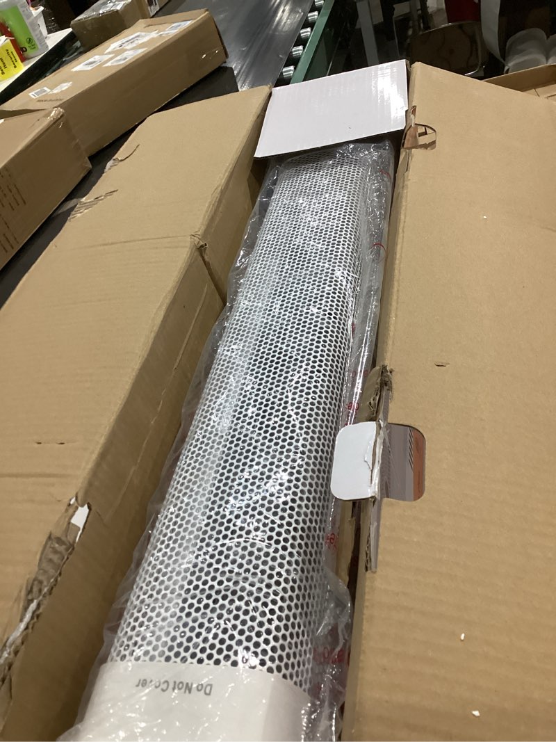 Condition photo showing Good Condition for Comfort Zone 1500W Convection Baseboard Heater with Built-In Thermostat, Overheat & Tip-Over Protection, Dent-Proof Ends, Plug-In Portable, Ideal for Home, Bedroom & Office, White