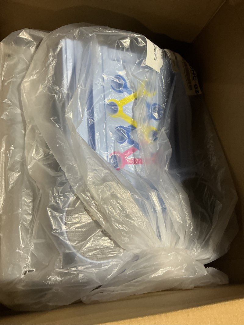 Condition photo showing As Is for Pilates Board, Newest Multi-Purpose Portable Pilates Reformer Machine for Home, Foldable at Home Pilates Kit, Pilates Board for Home Workout Fitness Exercise, Abs, Pilates Equipment Light Blue