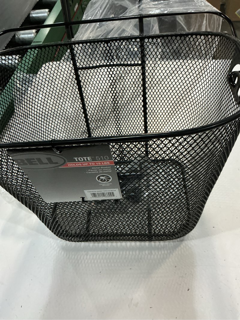 Condition photo showing Good Condition for bell handlebar basket tote 510 - black