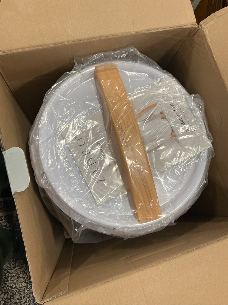 Condition photo showing Good Condition for Zadro Large Hot Towel Warmer Bucket Timer Electric Towel Warmer for Bathroom Auto-Shut Off Heated Towel Warmer Spa