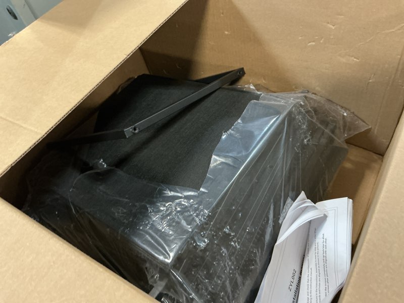 Condition photo showing As Is for Laundry Sorter, Rolling Laundry Hamper with 3 Section Pull-Out Bags, Laundry Basket Organizer with 2 Drawers & 2-Tone Top Panel, Laundry Hamper with Wheels for Laundry Room Organization, Bathroom 120 L with 3 Section