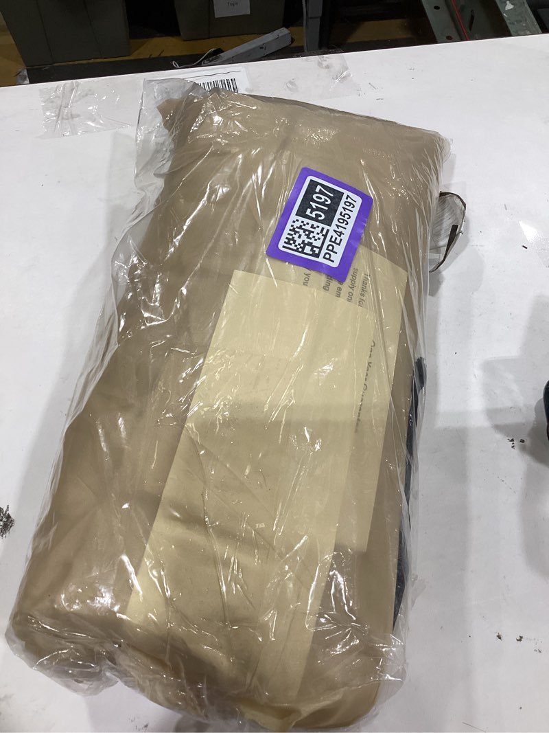 Condition photo showing New/Like New for alvantor bed tent full size, blackout privacy sleeping canopy for kids and adults, indoor floor tent with mesh windows, zippered doors, easy setup & portable bed canopy for bedroom and travel 54"w x 75"l (pack of 1) beige