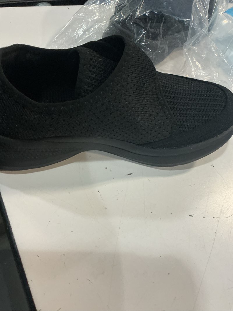 Condition photo showing Good Condition for size: 41)hebeleena diabetic shoes for women wide width edema shoes walking sneakers for elderly swollen feet