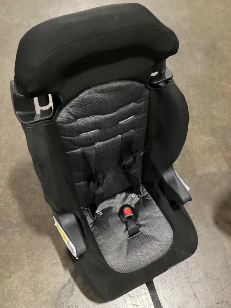 Condition photo showing Good Condition for cosco kids finale 2-in-1 toddler booster car seat, fiberwave ii, black/grey