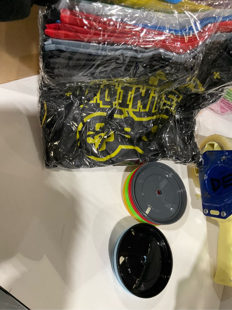 Condition photo showing Good Condition for Mifoci Video Game Party Favors, 12 Video Game Plastic Cups with Lids and Straws and 12 Drawst