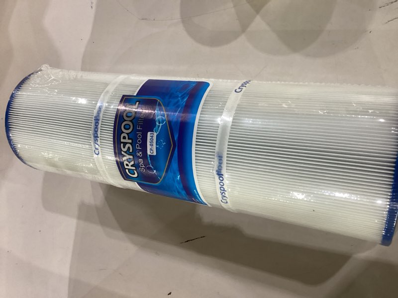 Condition photo showing New/Like New for cryspool® 05043 filter compatible with 20690 marquis hot tub filter, 5ch-512, 50 sq. ft spa filter cartridge, 1pc