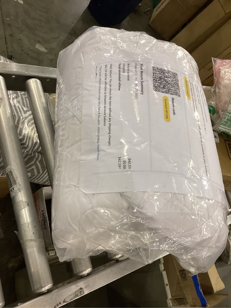 Queen Mattress Pad Thick Quilted Mattress Topper, Air Mattress Cover, Super Soft Breathable and Nois