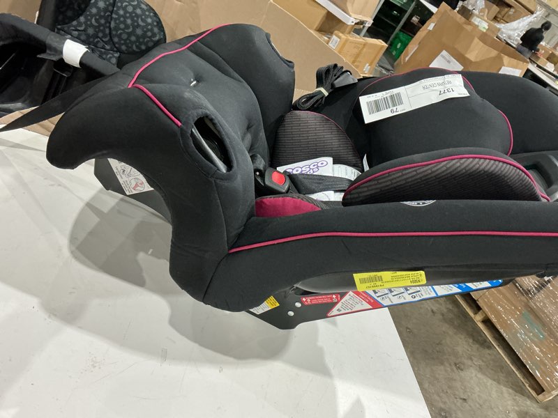 Condition photo showing As Is for easy elite slim all-in-one convertible car seat