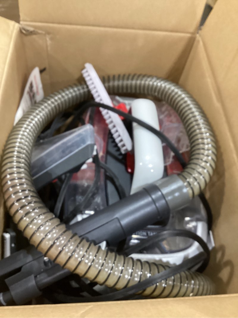 Condition photo showing Good Condition for Hoover CleanSlate Plus Portable Carpet + Upholstery Spot Cleaner Machine, Powerful Suction with Versatile Tools, Pet Stain Remover, Car and Auto Detailer, Pair with Hoover Carpet Cleaner Solution