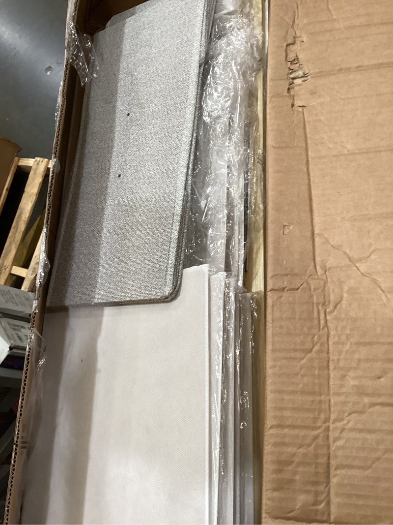 Condition photo showing Good Condition for 9-drawer dresser for bedroom, anti-tip tall storage organizer chest of drawers with wooden top and metal frame fabric bins for closet, living room, hallway, entryway, light gray light gray 11.8"d x 39.4"w x 40"h (9 drawers)