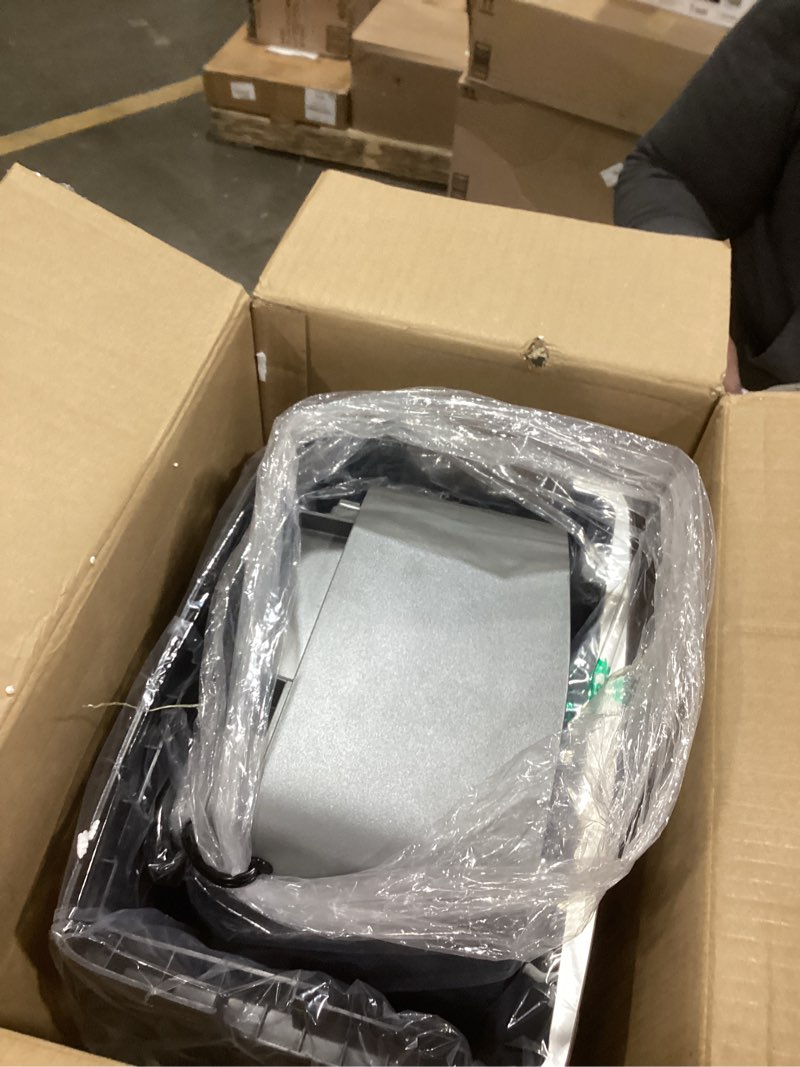 Condition photo showing As Is for BONSEN 12-Sheet Micro Cut Paper Shredder for Home Office Use, High Security Level P-4/55 dB Ultra-Quiet / 40-Minutes Shredding Shreds Credit Card/Staples, 5.3 Gallons Pullout Bin (S3106) 12-Sheet Micro-Cut 40-Min