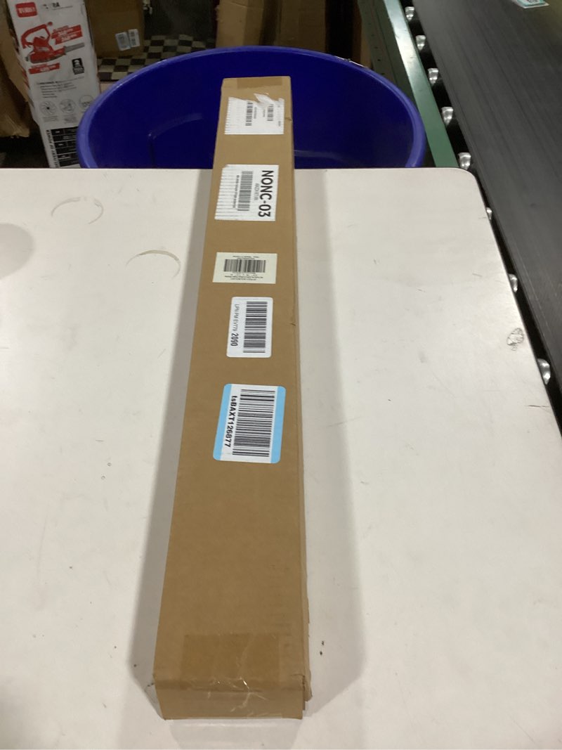 Condition photo showing Good Condition for LazBlinds No Drill Blinds for Indoor Windows, Blackout Roller Shades, Cordless Window Blackout Blinds, Thermal Insulated Fabric UV Protection, for in Home and Office, 29" W x 72" H, White Blackout-white 29" W x 72" H