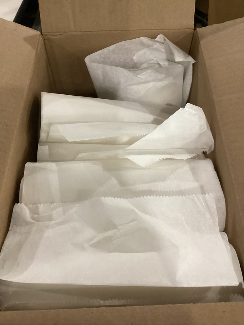 Condition photo showing As Is for tidi 618 avalon single-use chiropractic headrest paper roll, white, 8.5” x 125’ (pack of 25) ? premium crepe paper ? hygienic barrier ? for chiropractic offices & more ? medical supplies 8.5" x 125' crepe rolls