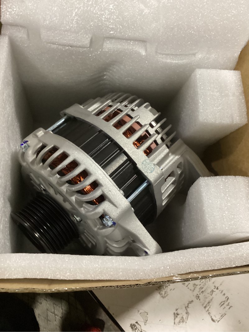 Condition photo showing New/Like New for new alternator for v6 3.5l nissan altima 2007-2010, murano 2009-2014, maxima 2009-2010, quest 2011-2017, 11341n, 12864, 2104255