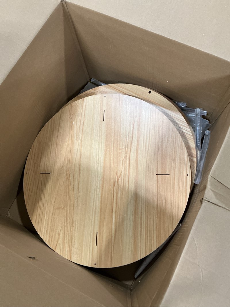 Condition photo showing As Is for TAKEKIT 7-Tier Rotating Shoe Rack, 360 Degree Spinning Shoe Rack Tower, Lazy Susan Storage Tower Mad