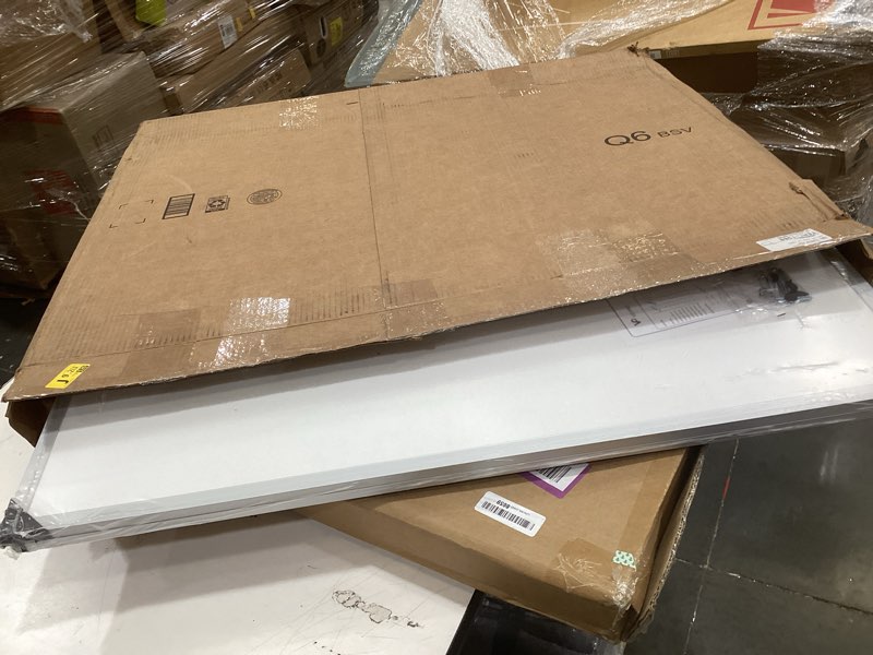 Condition photo showing As Is for viz-pro cork notice board, 36 x 24 inches, pack of 2, silver aluminium frame 2 pack 36 x 24 inches
