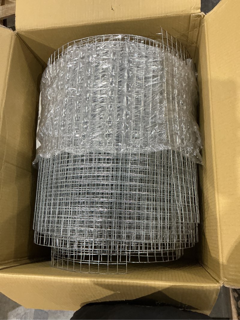 Condition photo showing Good Condition for incomplete yardgard – 1 in. x 1 in. mesh welded wire fence – 24 in. x 100 ft. 16?gauge galvanized steel – for animal enclosures | garden protection | property fencing | cage wire applications