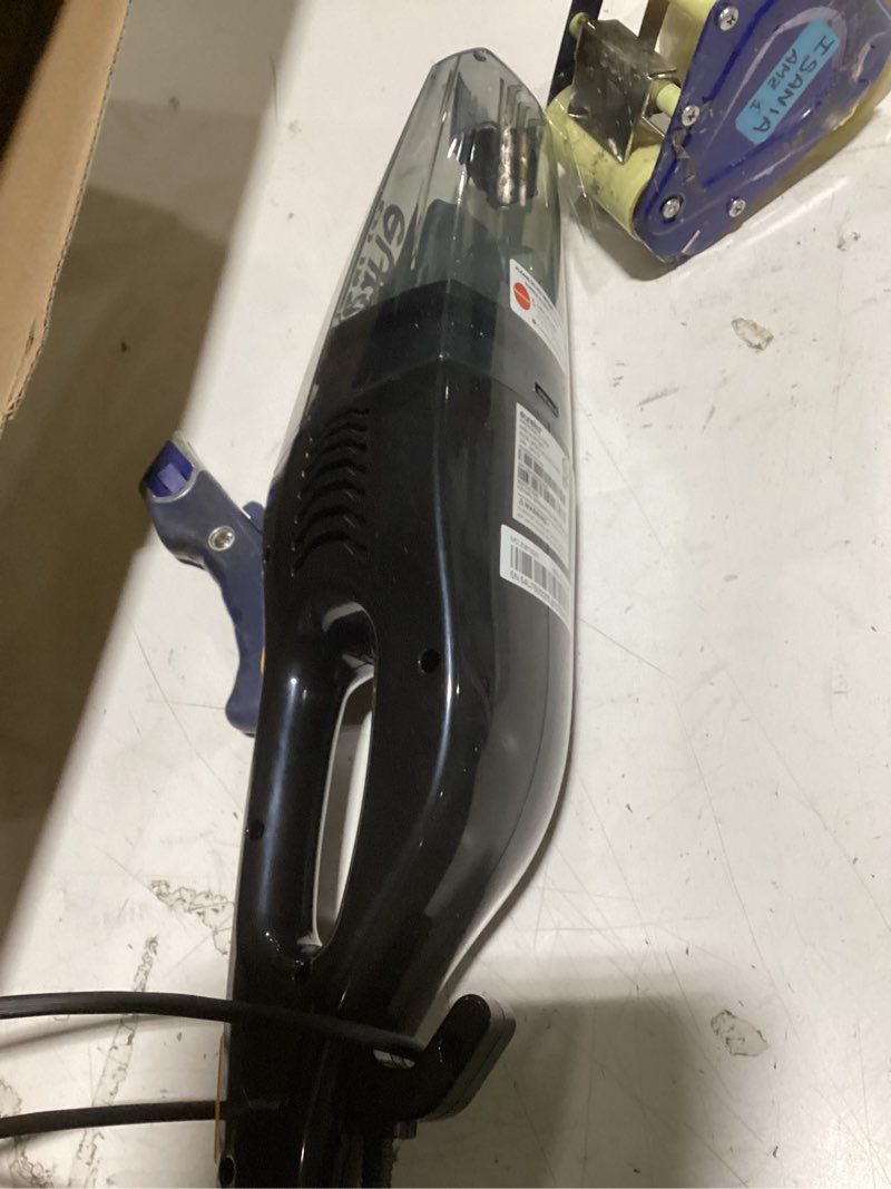 Condition photo showing As Is for eureka blaze stick vacuum cleaner, powerful suction 3-in-1 small handheld vac with filter for hard floor lightweight upright home pet hair, dark black