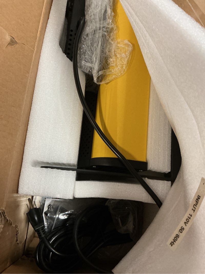 Condition photo showing Good Condition for solary infrared paint curing lamp, 1050w 110v short wave infrared paint baking lamp with smart timer and stand, car bodywork repair paint dryer