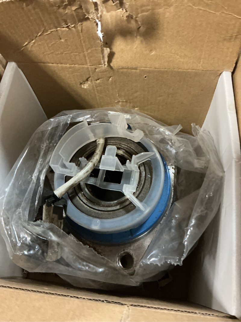 Condition photo showing As Is for autoround 513236 [2-pack] front wheel bearing and hub assembly compatible with chevy uplander, pontiac montana, saturn relay, buick terraza, 2006 2007 2008 2009 6 lug w/abs