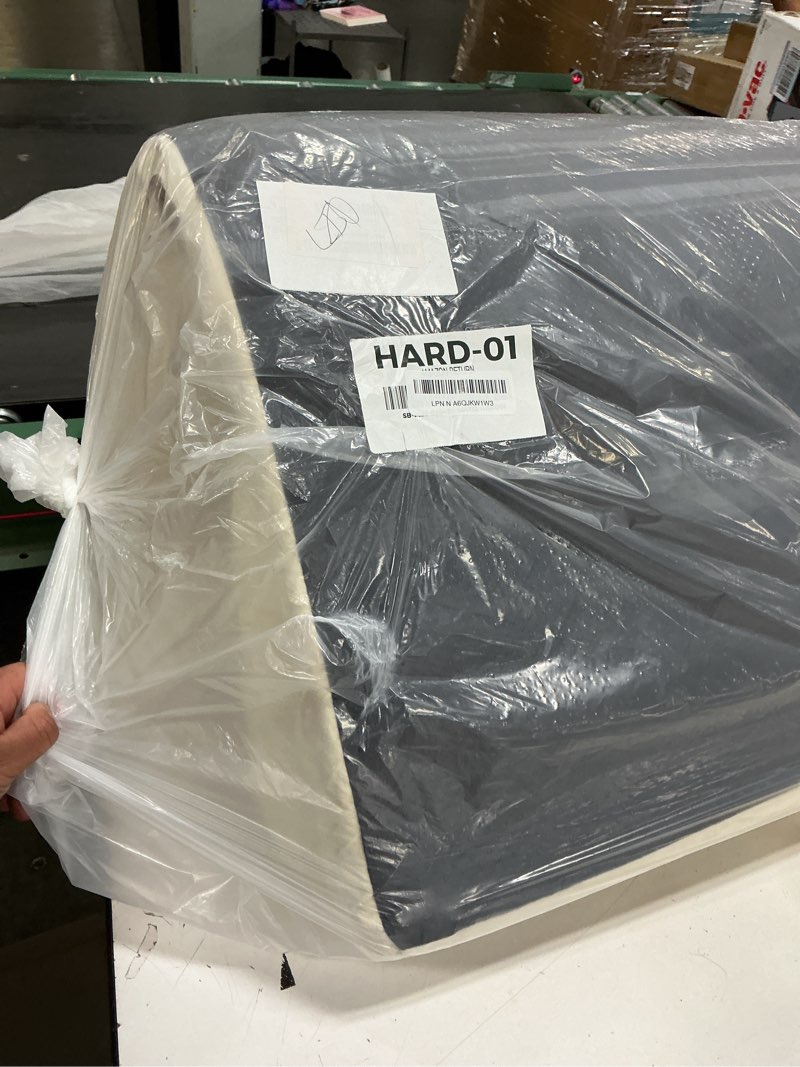 Condition photo showing Good Condition for Bedsure Orthopedic Dog Beds Large Sized Dog - Washable Large Dog Cat Bed Waterproof, Comfort Dogs Couch Sofa with Washable Removable Cover, Pet Bed with Nonskid Bottom, Ivory, 35" 35"L x 25"W x 6.5"Th Ivory