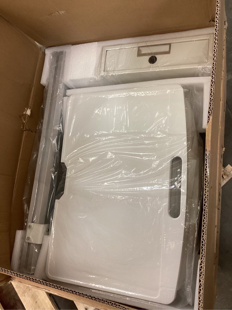 Condition photo showing New/Like New for Medical Trolley Cart with Laptop Tray and Oral Scanner Holder, Mobile Workstation on Wheels with a Drawer for Hospital Dental Clinics Beauty Salons (OC-3)